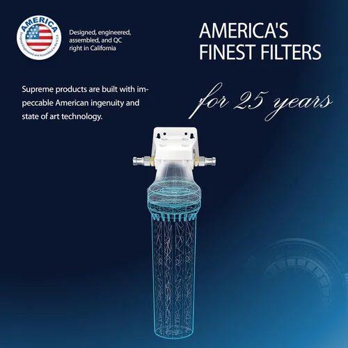 Vista 5 de Sistema de Filtración de Agua de Extraordinaria Capacidad para Debajo del Fregadero APEC - Filtro de Calidad Premium Fabricado en EE. UU. (CS-2500)