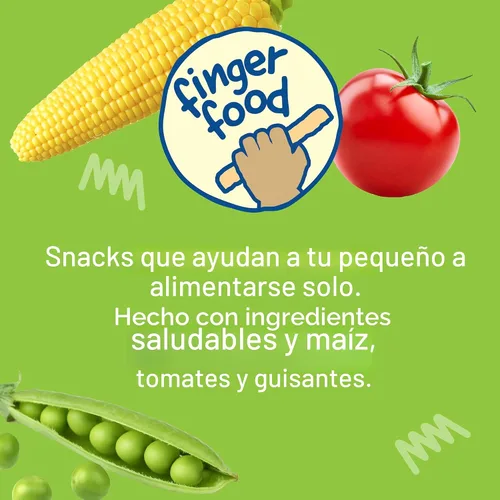 Vista 5 de Earth's Best Alimento orgánico para bebés, aperitivo de dentición disoluble para bebés de 6 meses en adelante, palitos crujientes de verduras
