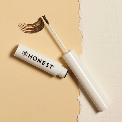 Vista 3 de Honest Beauty Honestly Healthy Brow Gel para cejas de aspecto más completo Fortalece + agrega volumen Aceite de ricino + extracto de trébol rojo