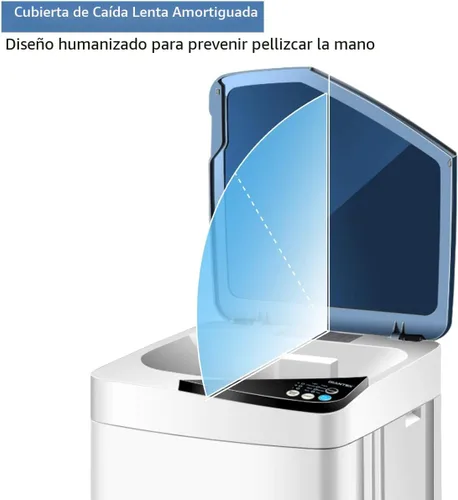 Vista 5 de Giantex Lavadora Completamente Automática, Lavadora Portátil y Secadora Centrífuga, Capacidad de 7.7 libras, Lavadora Compacta para Ropa con Luz