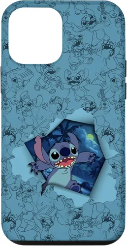 Vista 16 de Disney Lilo & Stitch - Funda para iPhone 12/12 Pro con diseño de ángel