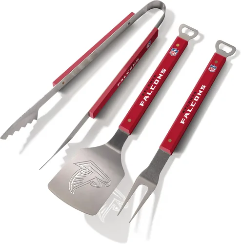 Vista 12 de YouTheFan NFL Spirit Series - Juego de barbacoa de 3 piezas