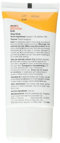 Vista 2 de Tiger Balm Cuello y hombro, peso neto 1.76 oz