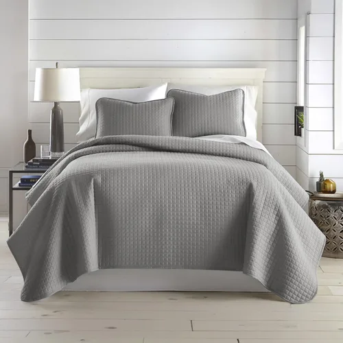 Vista 44 de Southshore Fine Living, Inc. Juego de edredón individual XL, colcha de microfibra acolchada, juego de edredón individual con funda de almohada, ropa