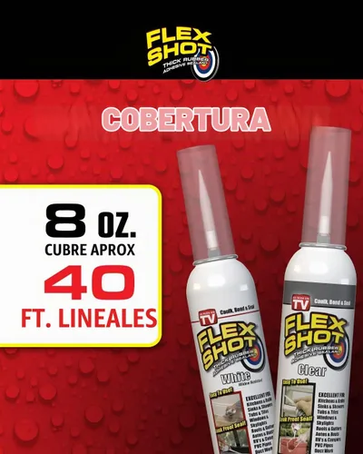 Vista 8 de Flex Shot - Sellador adhesivo de goma Negro