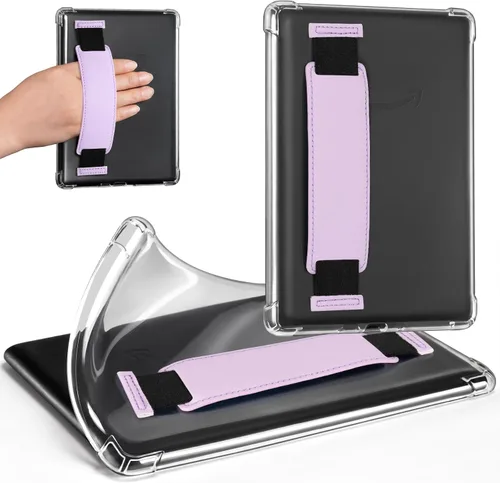 Vista 16 de iDLEHANDS Funda transparente exclusiva para Kindle Paperwhite de 6.8 pulgadas de 11ª generación 2021, ligera, a prueba de arañazos, cubierta trasera