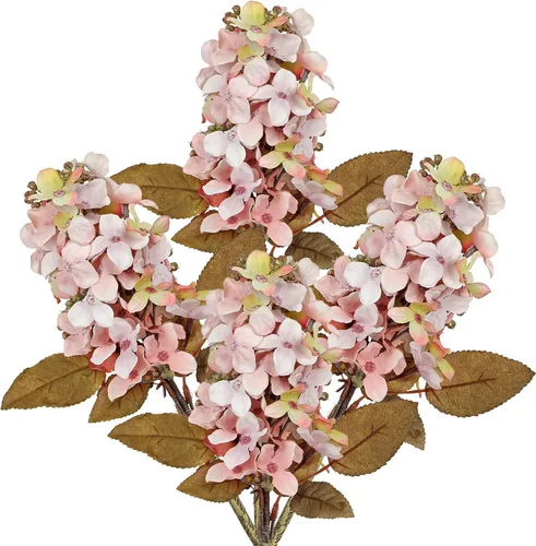 Vista 8 de GnFlus 3 piezas de ramas artificiales de algodón falsas para decoración de primavera y otoño en interiores estilo boho, flores artificiales de tallo