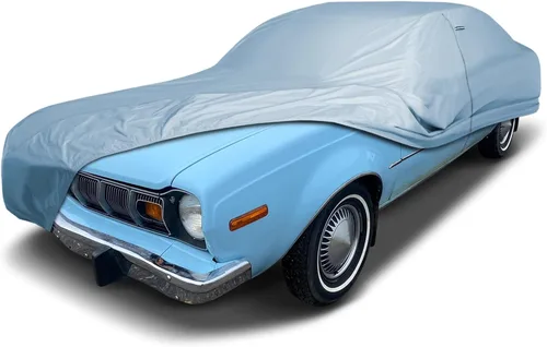 Vista 28 de iCarCover Funda de automóvil personalizada de alta calidad para AMC Ambassador 1965-1973, resistente, impermeable, para todo tipo de clima, lluvia