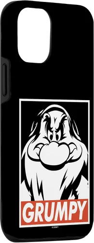 Vista 3 de iPhone 13 Disney Snow White & The Seven Dwarfs Funda de retrato gruñón