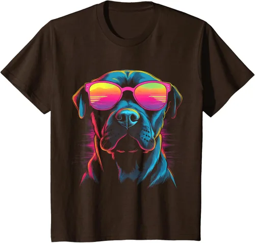 Vista 41 de Pit Bull Mom Dog Lover Colorido Artistic Pitbull Owner - Camiseta para mujer, Negro