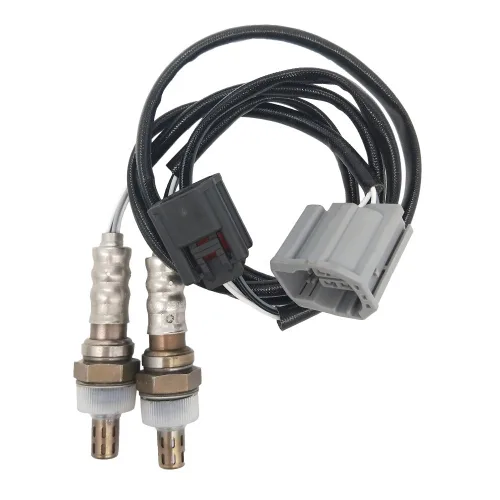 Vista 2 de JESBEN 2 piezas de sensor ascendente, 1 sensor de flujo descendente, 2 O2, sensor de oxígeno de repuesto para Mazda 3 2.0L Canadá y Exc. Calif.