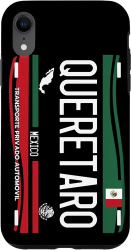 Vista 8 de Placa de matrícula Querétaro para iPhone 14, Querétaro México, Carcasa Querétaro