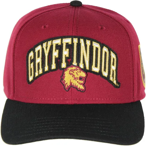 Vista 2 de Harry Potter Gryffindor - Gorra ajustable con diseño de escudo de casa, Gryffindor