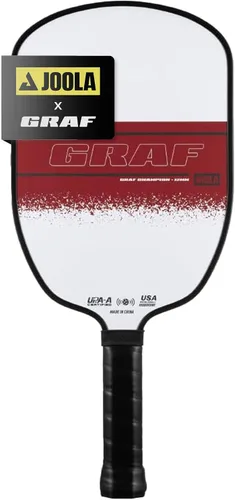Vista 7 de JOOLA Agassi GRAF Champion 12mm Pickleball Paddle - Sandblasted Pickleball Racket Increases Spin & Control - Agassi Shape with Extended Sweet Spot