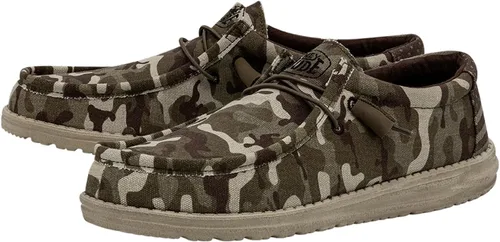 Vista 3 de Hey Dude Mens Wally Camouflage Shoes
