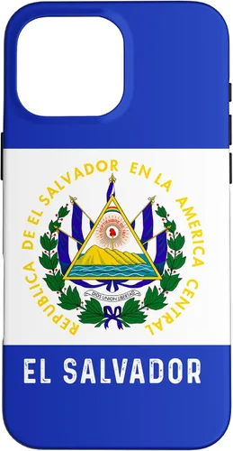 Vista 19 de El Salvador Carcasa de Teléfono Celulares Con Bandera Y Mapa - Carcasa para iPhone 17