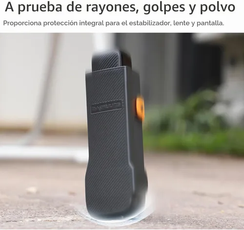 Vista 8 de Bolsillo 3 Funda protectora portátil Gimbal lente plástico duro resistente a los arañazos caso Accesorios para DJI Pocket 3
