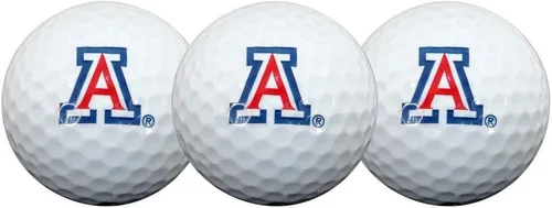 Vista 28 de Juego de 3 pelotas de golf universitarias