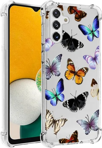 Vista 8 de Funda para Galaxy A13 5G, para Samsung A135G Lindo, Transparente Flexible Bumper TPU Suave Goma Cubierta de Silicona Funda para Samsung Galaxy A13