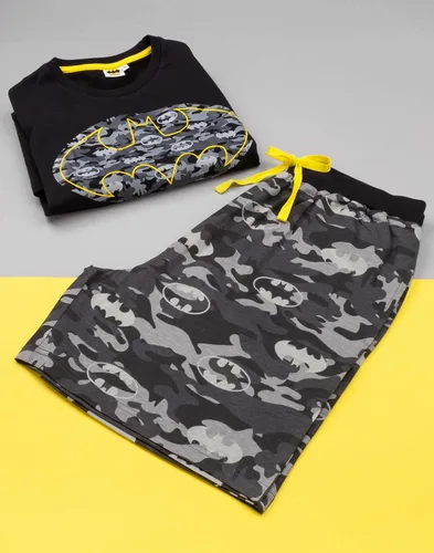 Vista 3 de DC Comics Pijamas de Batman Camo para hombre de pierna corta o larga
