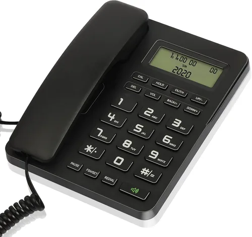 Vista 5 de Teléfonos fijos de escritorio para el hogar con pantalla LCD
