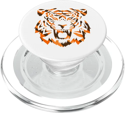 Vista 8 de Bengal Tiger Art Design - PopSockets intercambiables para hombres, mujeres y niños