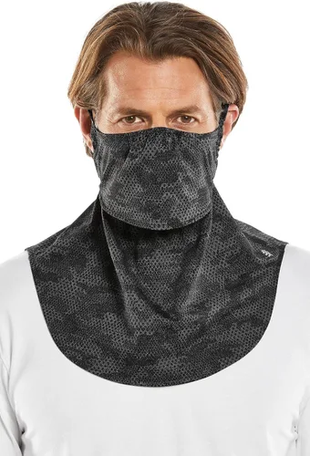 Vista 4 de Coolibar UPF 50 Crestone - Máscara facial UV para hombre y mujer protección solar