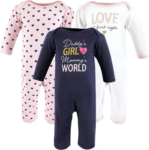 Vista 52 de Hudson Baby - Overol unisex de algodón para bebé Manzana