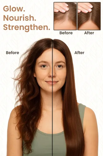 Vista 4 de SONHO Aceite de batana crudo para el crecimiento del cabello - Tratamiento capilar 100% puro y orgánico para cabello más fuerte y grueso