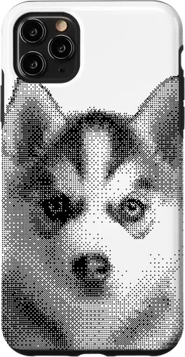 Vista 13 de Cute Siberian Husky for Dog Mom and Paw Parents Case for iPhone 16