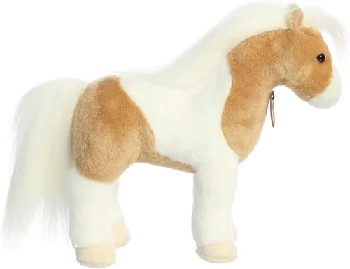 Vista 4 de Aurora® Exquisito peluche Breyer® Chincoteague Pony - Detalles realistas - Juego imaginativo - Marrón 11 pulgadas