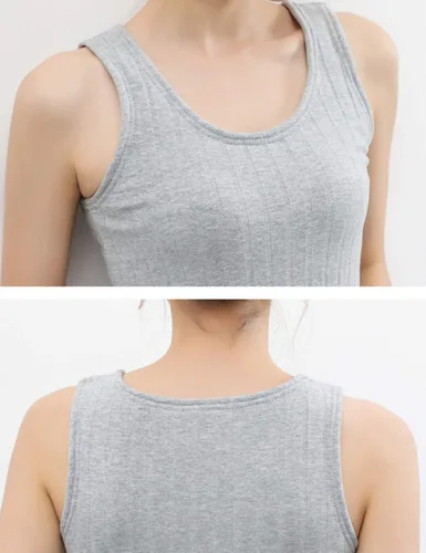 Vista 2 de Flygo Ropa interior térmica para mujer, capa base cálida de invierno, con forro polar