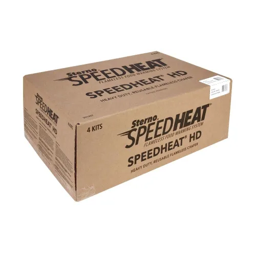 Vista 7 de Sterno 70362 SpeedHeat Sistema de calentamiento de alimentos reutilizable resistente para catering, sin llama, 4/case