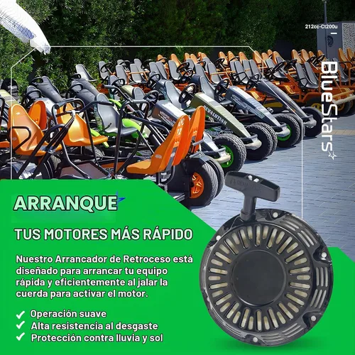 Vista 7 de BlueStars 212 Ct200u Arrancador de retroceso para Predator 212 196cc 212cc 224cc 6.5HP 7HP OHV Motor Coleman CT200U BT200X CT200U-EX KT196 Mini