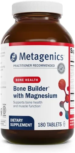 Vista 9 de Metagenics Bone Builder con tabletas de magnesio con calcio, fósforo y vitamina D para ayudar a mantener una densidad ósea saludable - 90 tabletas