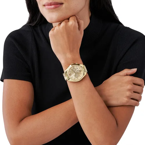 Vista 5 de Michael Kors Whitney - Reloj de acero inoxidable con detalles ostentosos