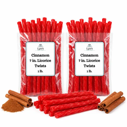 Vista 16 de Licorice Lovers Candy Bundle - Pack of 8 - Old Fashioned Jumbo 7 in. Licorice Twists - Assorted Flavors - 8 oz. Bags