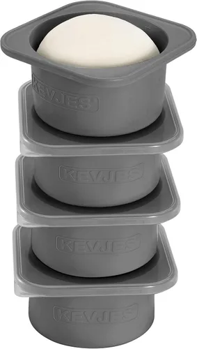 Vista 13 de PLUS-1000ml Caja de prueba de masa de pizza para pizza artesanal DIY, contenedores apilables de grado alimenticio de silicona con tapas. Apto