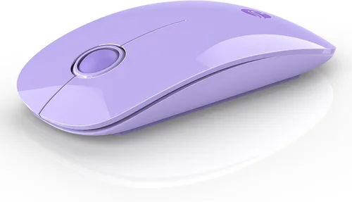 Vista 13 de RAPIQUE Ratón Inalámbrico Bluetooth - (BT5.1+USB) Ratón de Computadora de Modo Dual Delgado con Clic Silencioso, Baja Potencia y 1600 DPI, Ratón