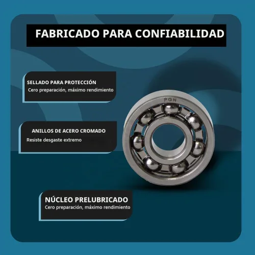 Vista 4 de 10 (diez) Fidget Spinner Bearing, 608 abiertas, bolas de rodamiento de acero cromado, 8 x 22 x 7, kit de piezas de repuesto para centro de bola