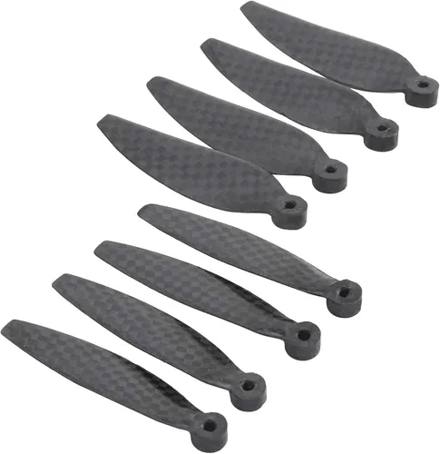 Vista 7 de Cuchilla de hélice para dron, hoja de hélice ligera de fibra de carbono compatible con mini 2 piezas de accesorios de repuesto para drones