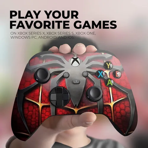 Vista 4 de DreamController Original X-box Wireless Controller Special Edition Customized Compatible with X-box One SX-box Series XS & Windows 10 Made with