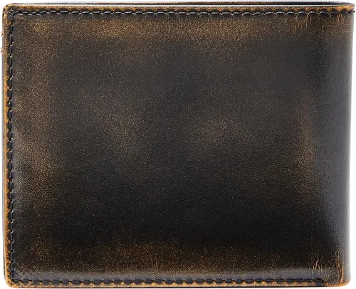 Vista 33 de Fossil Billetera plegable de cuero para hombre con ventana de identificación abatible para hombres