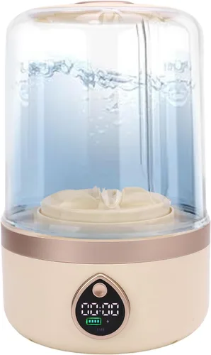Vista 7 de RiToEasysports Mini Washing Machine, Portable USB Powered Cordless Underwear Washer Compact for Apartment Dorm Travel Camping