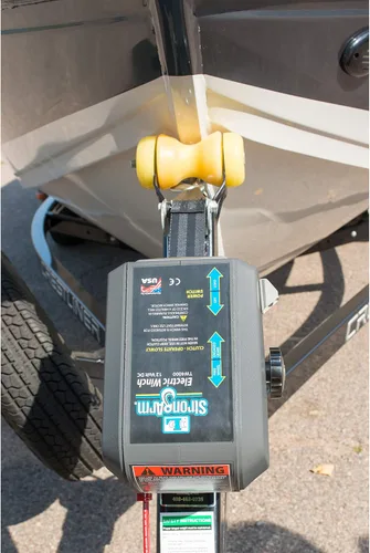 Vista 5 de Dutton-Lainson Company - StrongArm 12 Volt Electric Winch - Heavy Duty Boat Trailer Winch for Marine Use, 1,500 lb - 3,000 lb Capacity, Power inOut