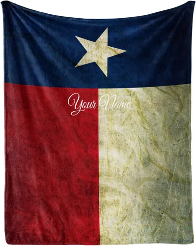 Vista 12 de Levens Manta de franela con silueta de soldado de la bandera estadounidense Grunge de 50 x 60 pulgadas, ultra suave, ligera, acogedora manta