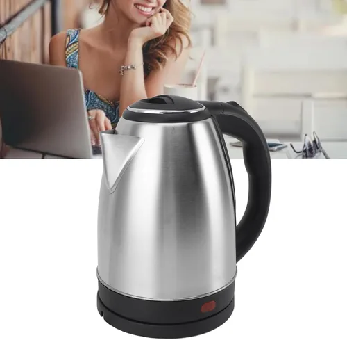Vista 6 de Zerodis Hervidor eléctrico, hervidor de té de ebullición rápida de 2 litros con forro de acero inoxidable, apagado automático, caldera de agua