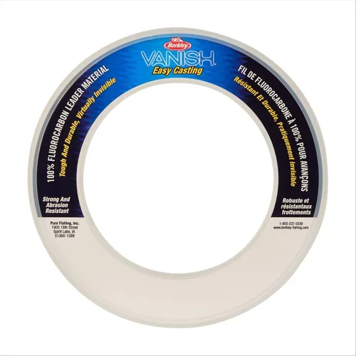 Vista 10 de Berkley Vanish Línea de Pesca de Fluorocarbono/Material Líder