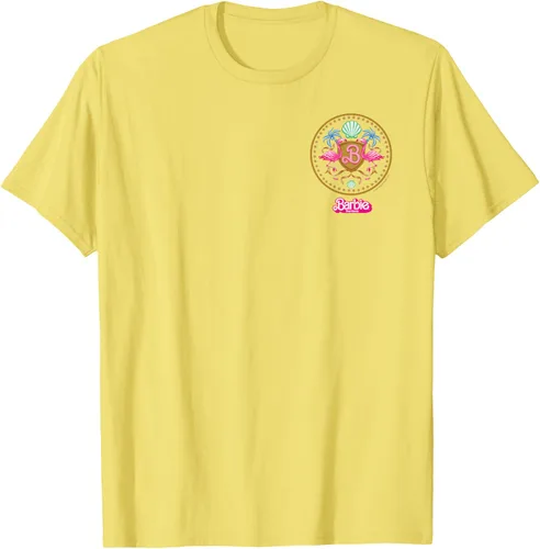 Vista 34 de Barbie The Movie - Camiseta Flamingo Crest Negro