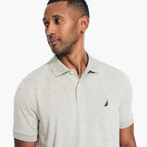 Vista 55 de Nautica playera polo clásica de mangas cortas, color sólido, para hombre